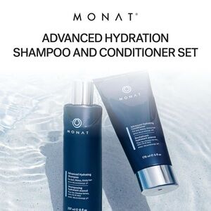 MONAT Advanced Hydration Shampoo and Conditioner Set Infused with REJUVE…